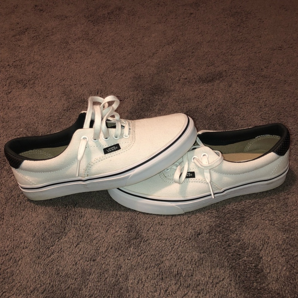 White vans size 7.5 9/10 condition